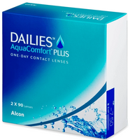 Dailies AquaComfort Plus Tageslinsen weich, 180 Stück