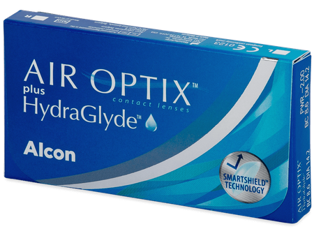 Air Optix plus HydraGlyde Monatslinsen, 6 Stück