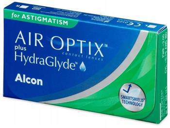 Air Optix plus HydraGlyde for Astigmatism Monatslinsen weich, 6 Stück