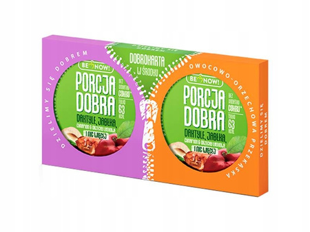 3-tygodniowy zapas zdrowych przekąsek Porcja Dobra