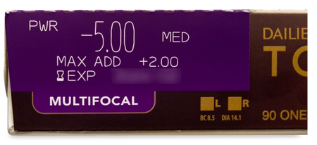 Dailies Total 1 Multifocal, 90 Stück