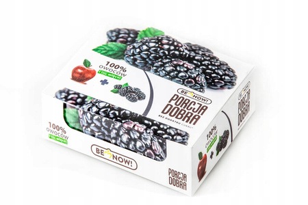 Jabłkowo-jeżynowa przekąska Porcja Dobra 16gx24szt