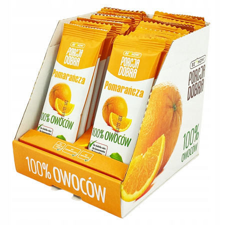 Jabłkowo-pomarańczowa przekąska Porcja Dobra16gx24