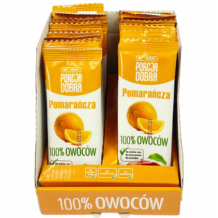 Jabłkowo-pomarańczowa przekąska Porcja Dobra16gx24