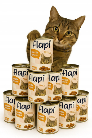 MOKRA KARMA DLA KOTA Z KURCZAKIEM W SOSIE PEŁNOPORCJOWA 415g