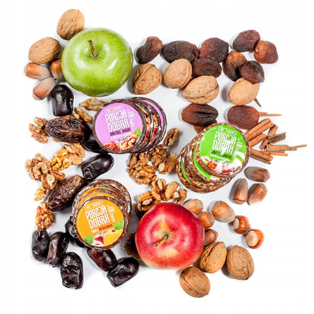 3-tygodniowy zapas zdrowych przekąsek Porcja Dobra