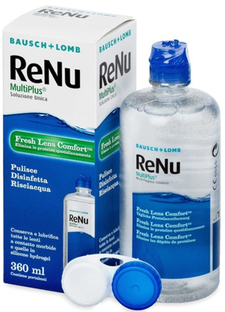 ReNu Multiplus 360 ml + Lens case FREE