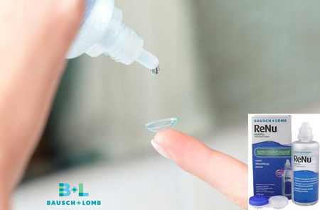 ReNu Multiplus 360 ml + Lens case FREE