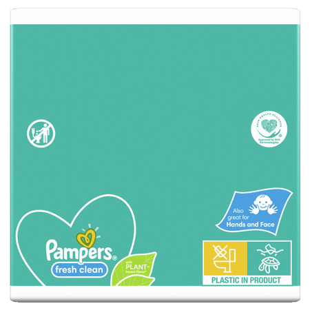 PAMPERS FRESH CLEAN Chusteczki naw. 15x80