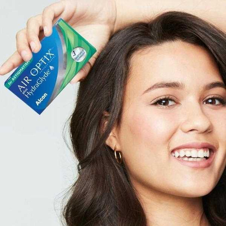 Air Optix plus HydraGlyde for Astigmatism Monatslinsen weich, 6 Stück