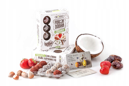 Owocowo-orzechowe kulki Porcja Dobra 144g x 10szt