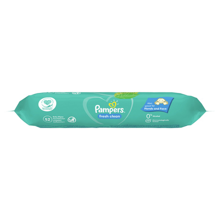 PAMPERS FRESH CLEAN Chusteczki naw. 15x80