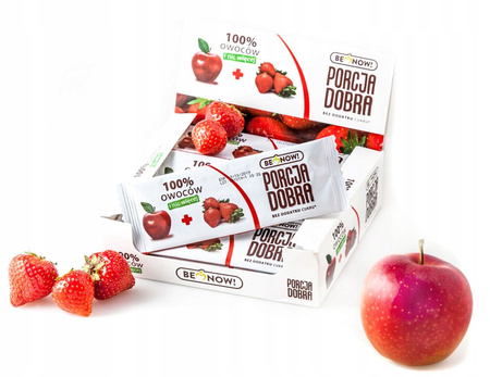 MIX przekąski owocowe Porcja Dobra 3 rodzaje x 8
