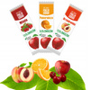 PORCJA DOBRA MIX przekąski owocowe 6 listków x5szt
