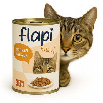  MOKRA KARMA DLA KOTA Z KURCZAKIEM W SOSIE PEŁNOPORCJOWA 415g