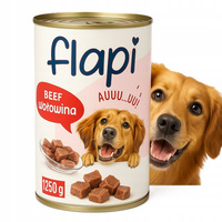  MOKRA KARMA DLA PSA Z WOŁOWINĄ W SOSIE PEŁNOPORCJOWA 1250g